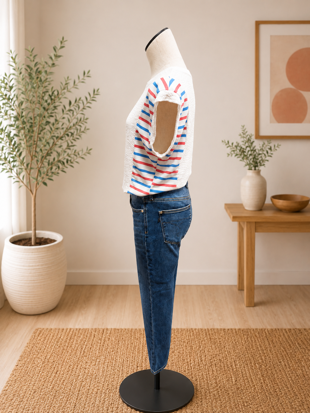 Striped Color Block
