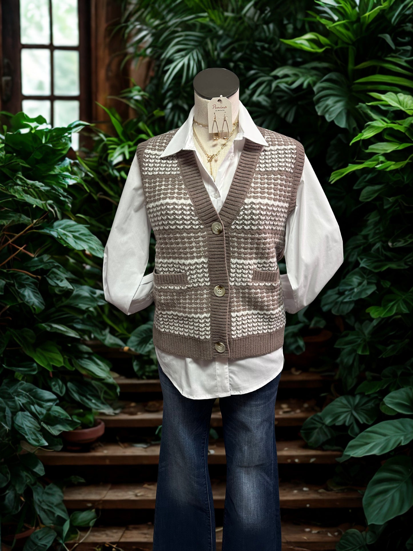 Needlepoint Vest