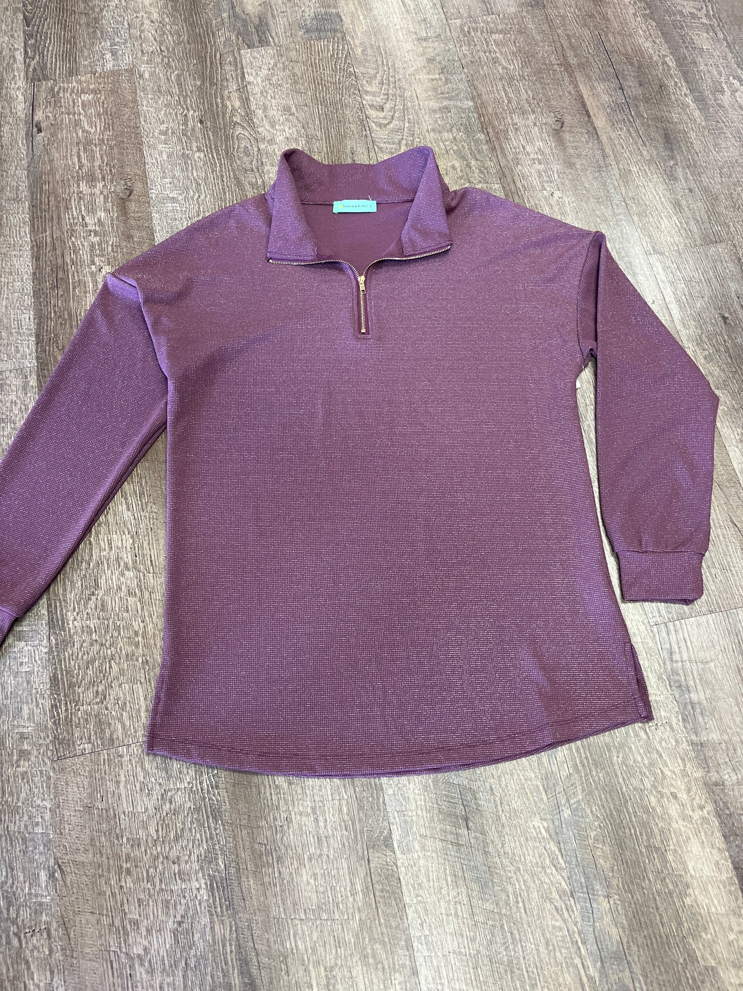 Sparkle Zip Up