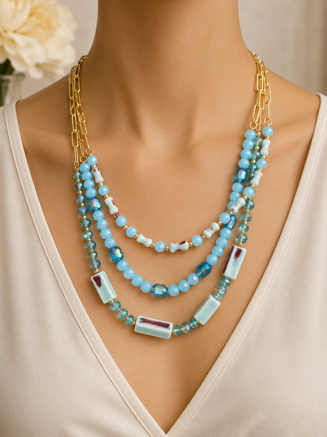 Oceans Blue Necklace