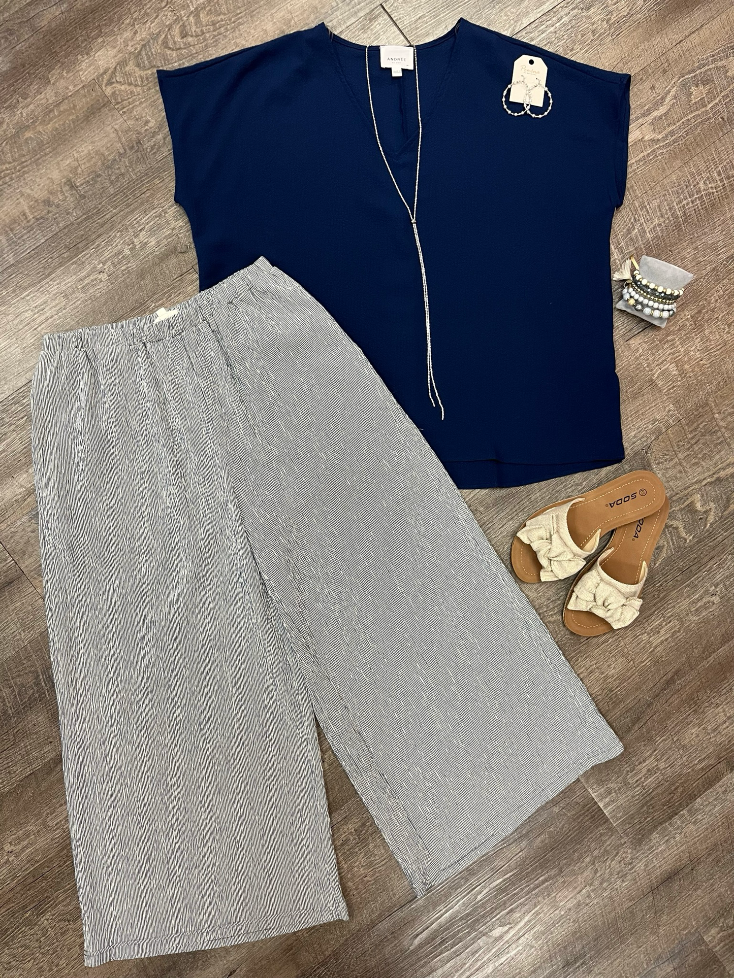 Pinstripe Pant