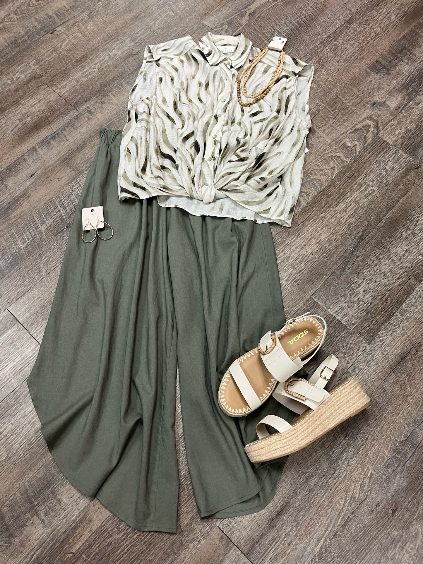 Linen Wide Leg