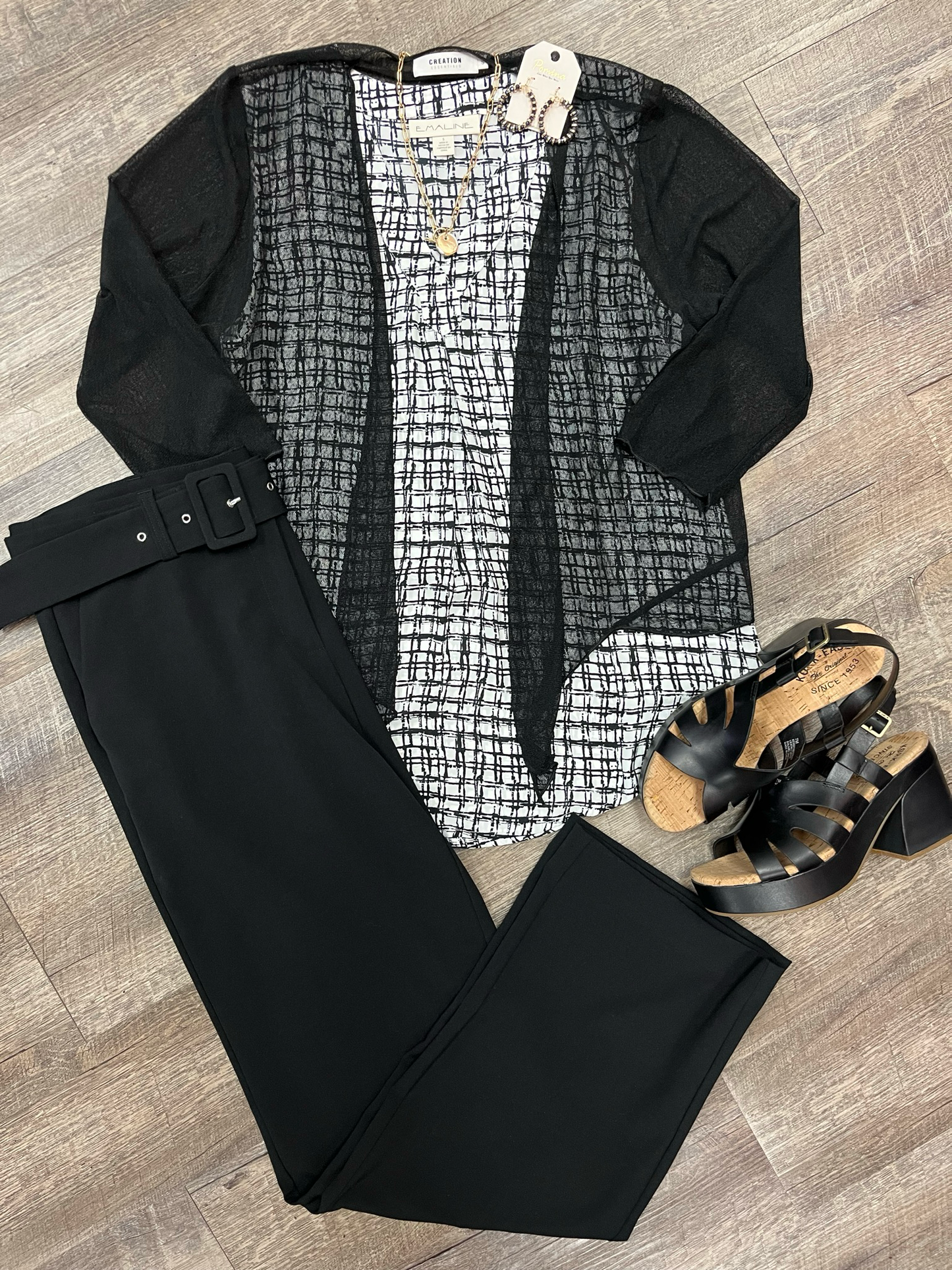 Belted Slacks