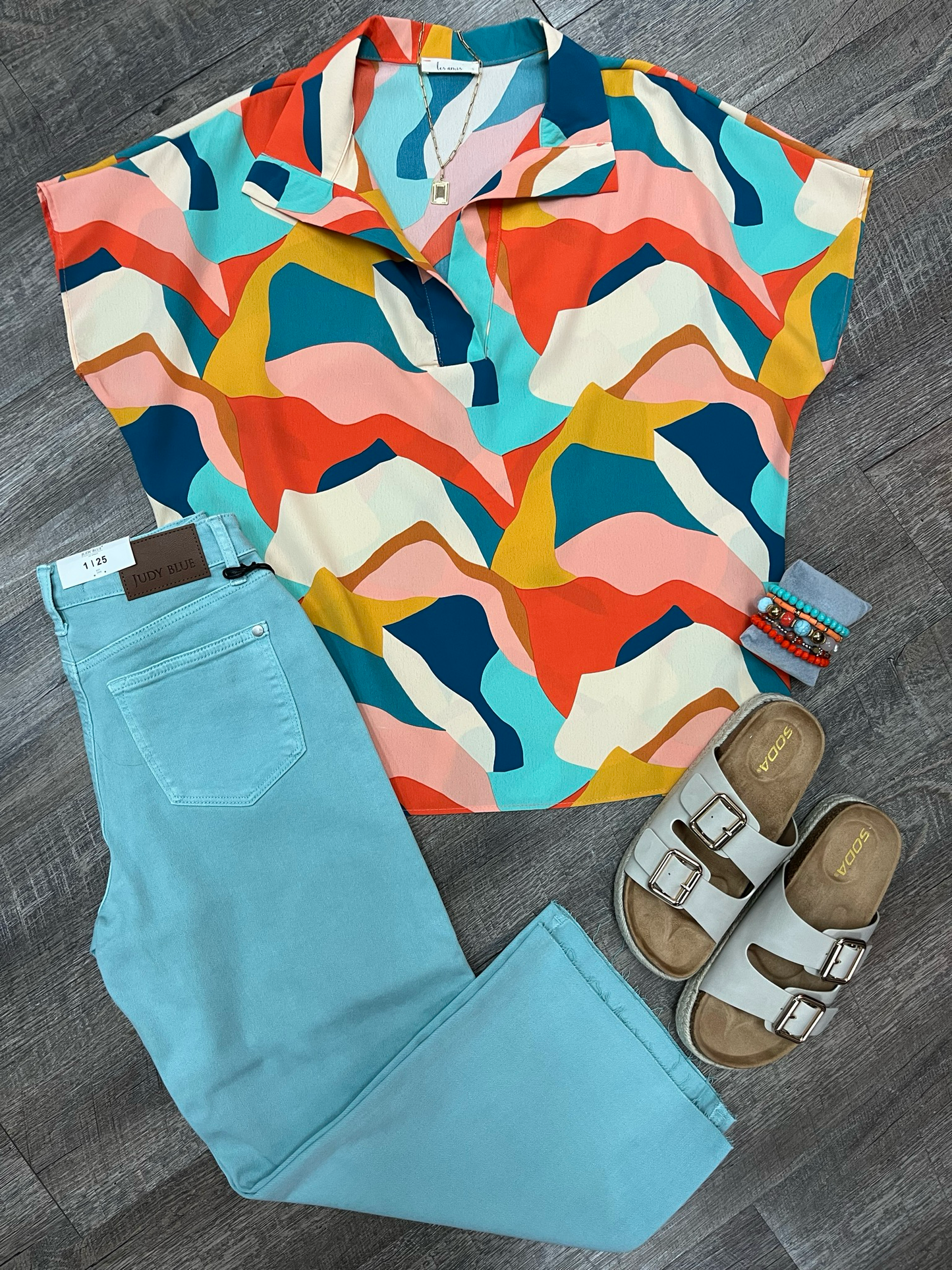 Teal Dolman