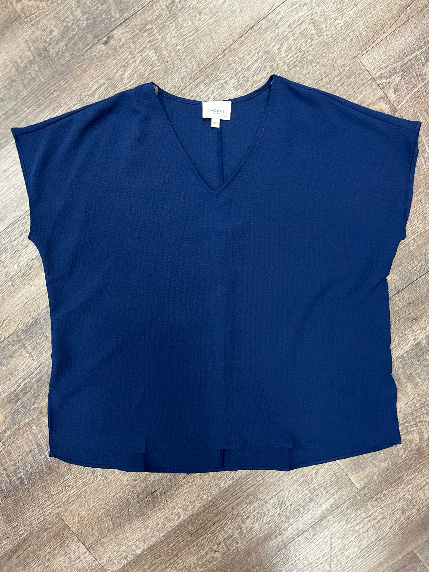 Navy Crinkle