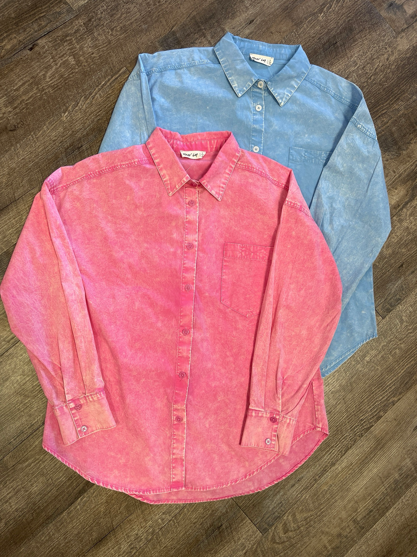 Bleached Oxford