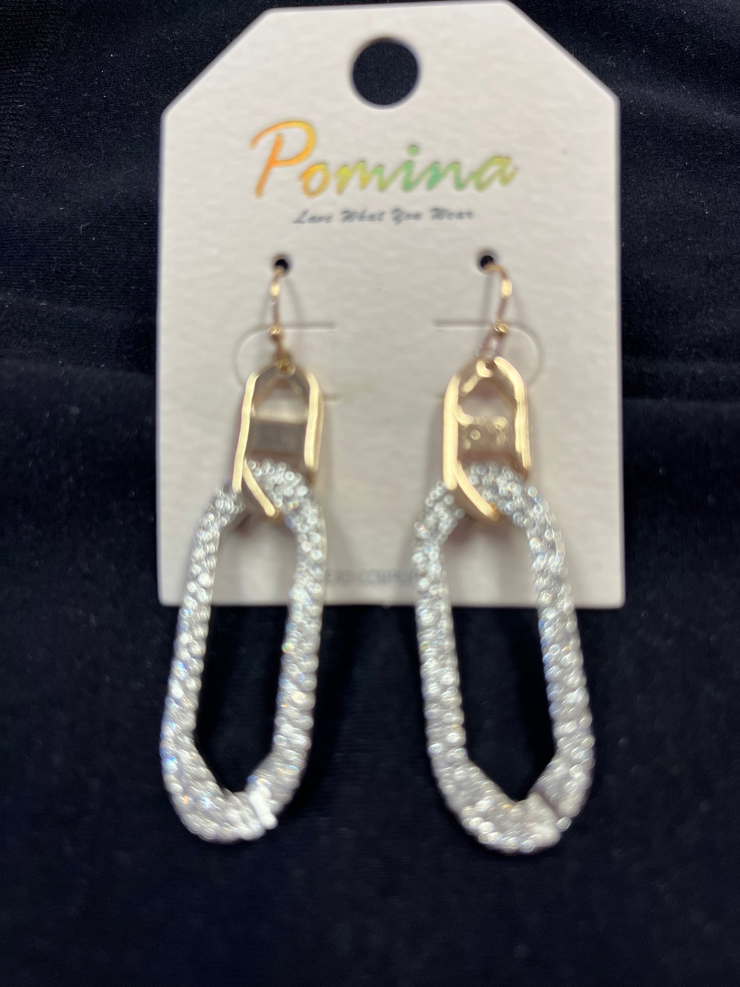 Gold Fashion Earrings