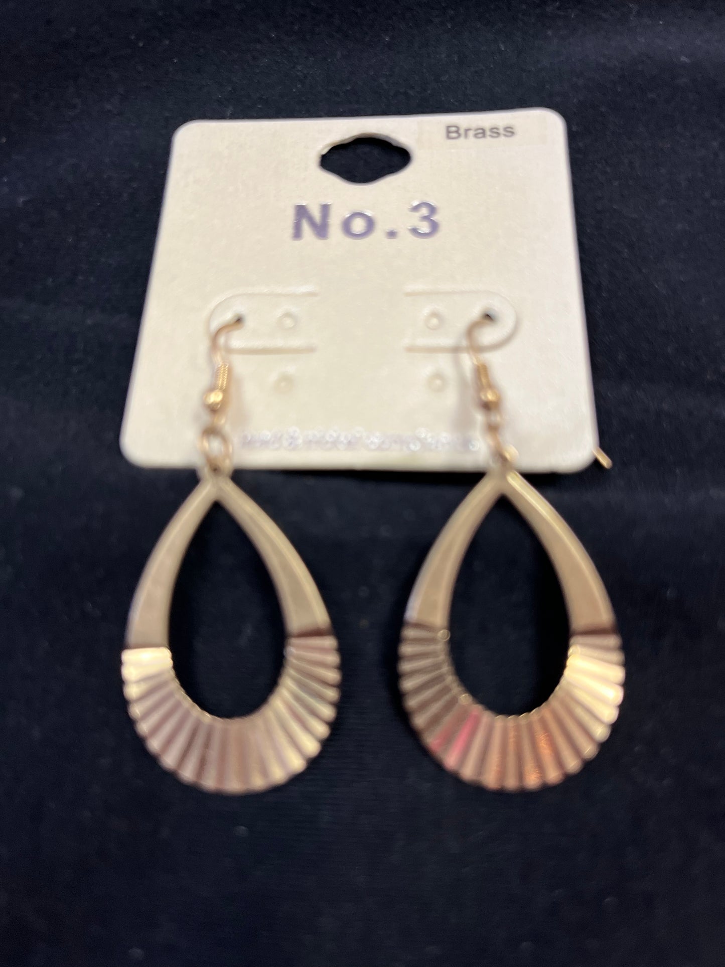Gold Fashion Earrings