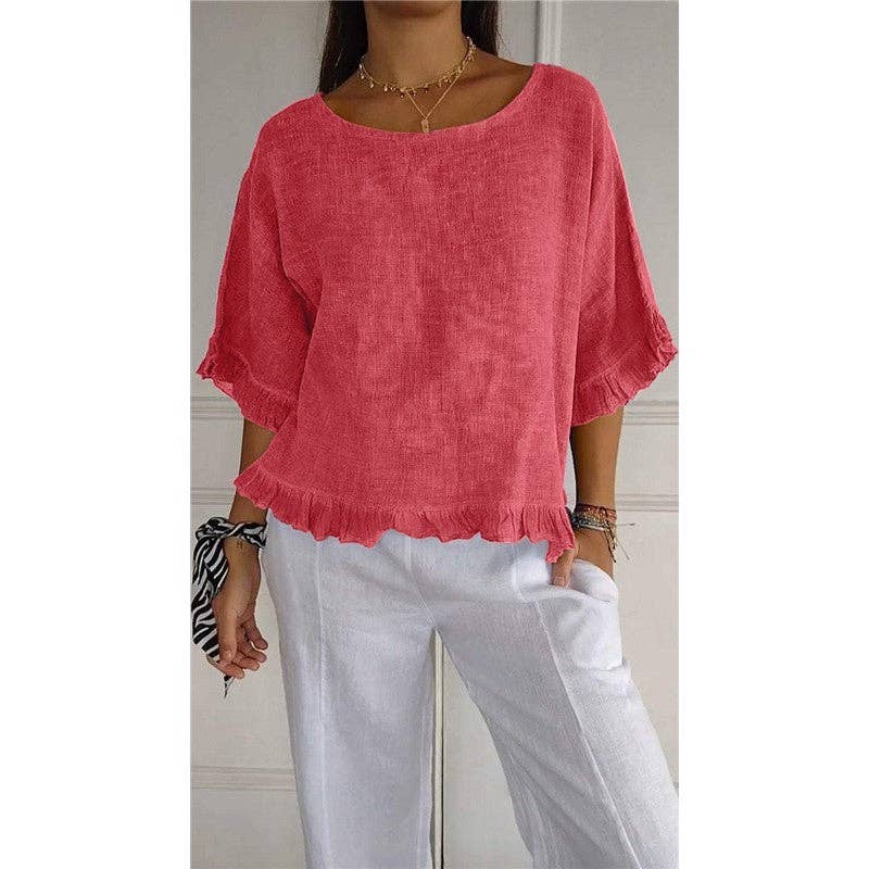 Cotton Short Sleeve Shirt