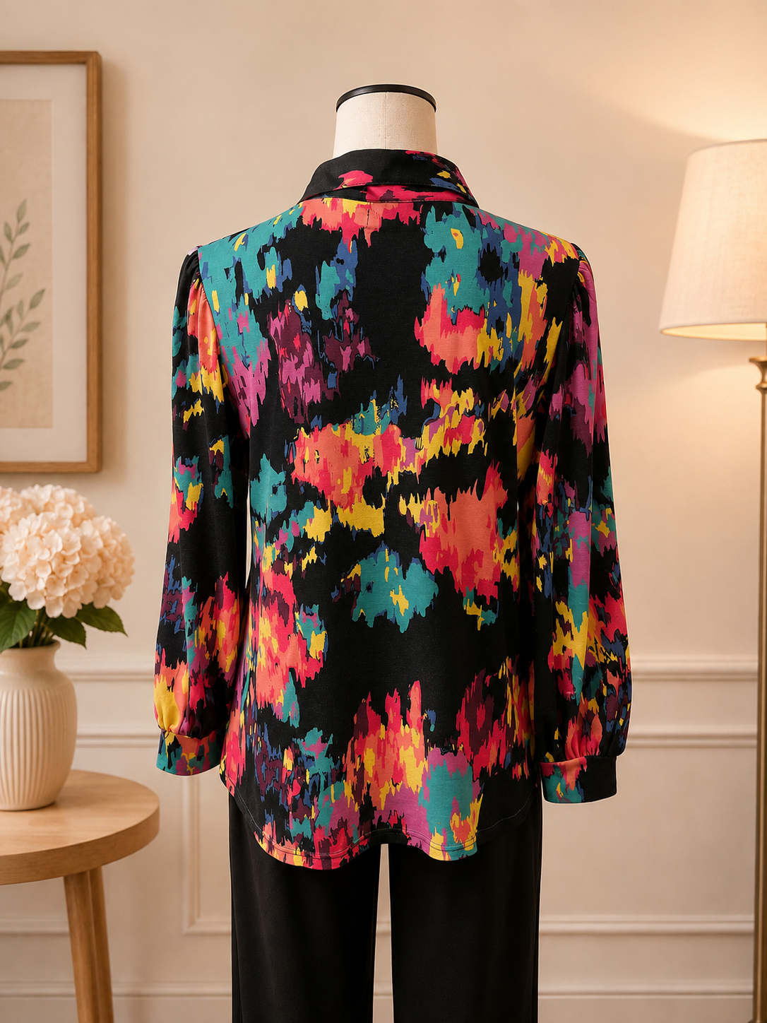 Southern Stitch Midnight Garden Blouse