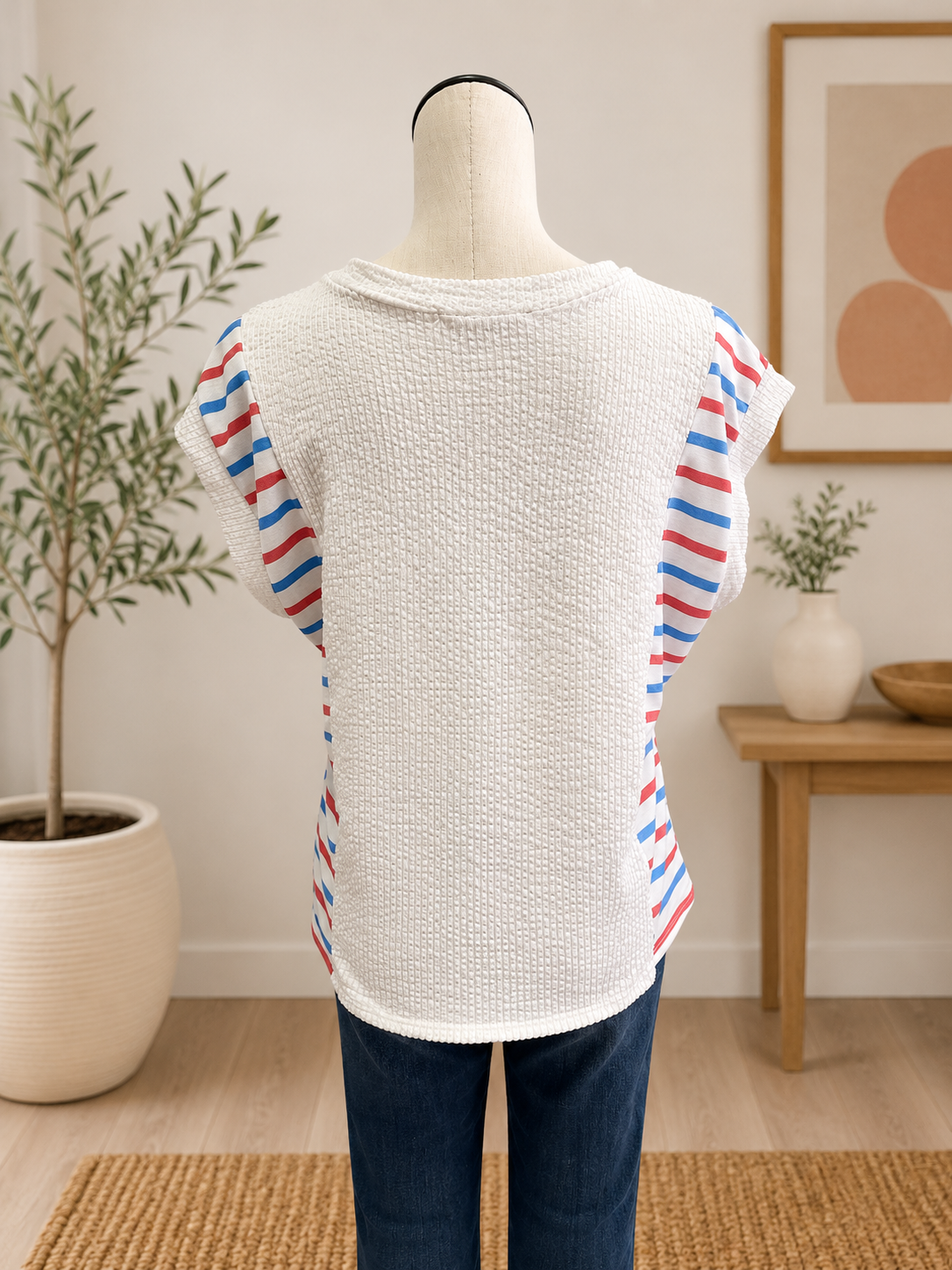 Striped Color Block