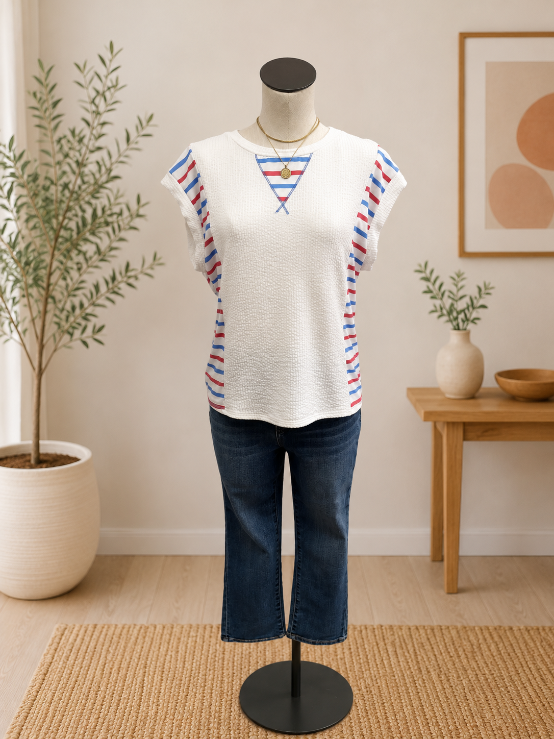 Striped Color Block