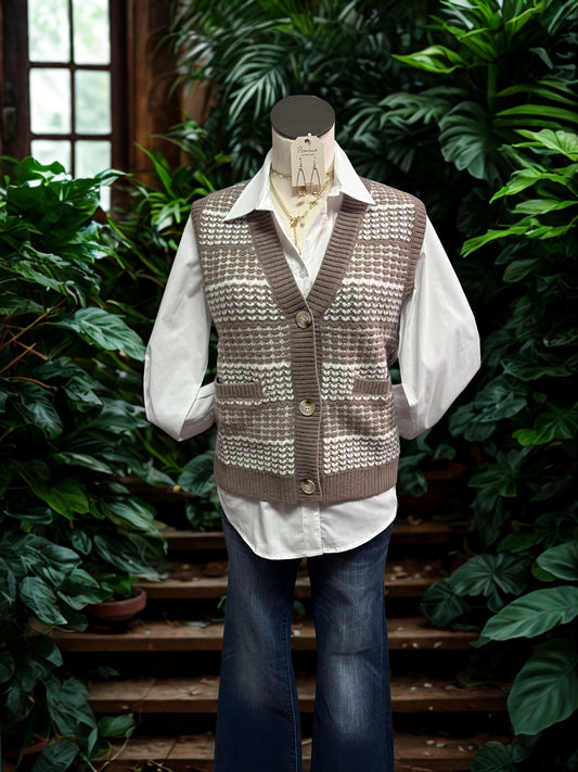 Needlepoint Vest