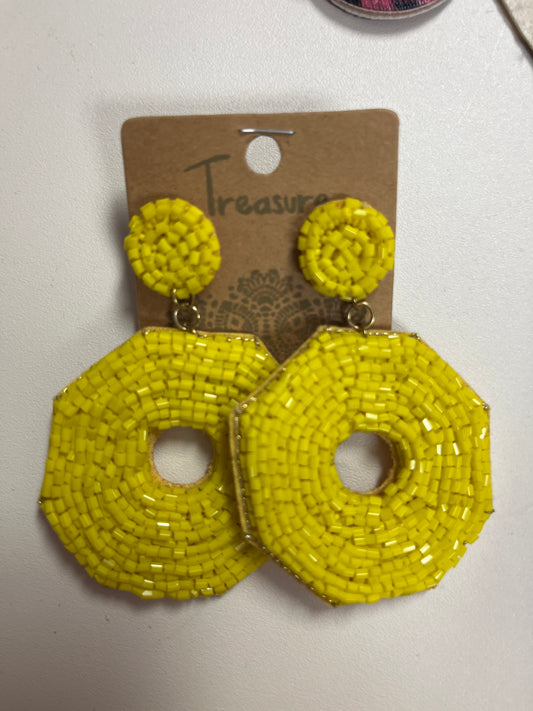 S-Bead Circle Yellow