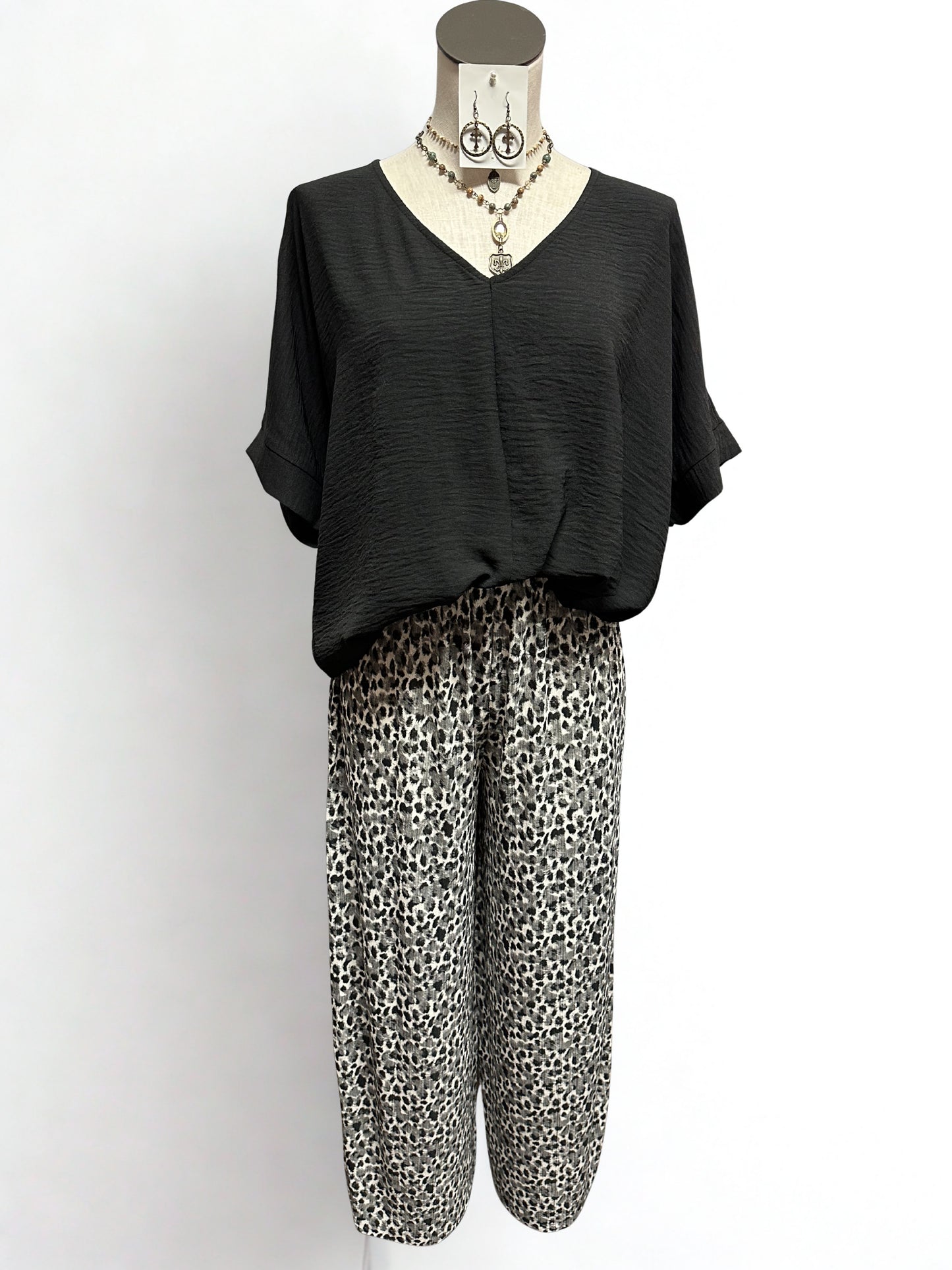 Midnight Safari Wide Leg Pant