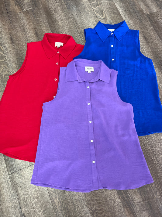 Button Down AF Tank