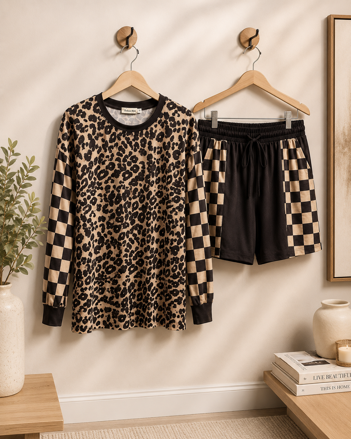 Southern Stitch Wild Luxe Lounge Set