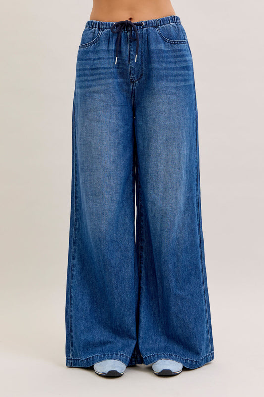 Judy Blue Light As A Featherweight Palazzo Jeans