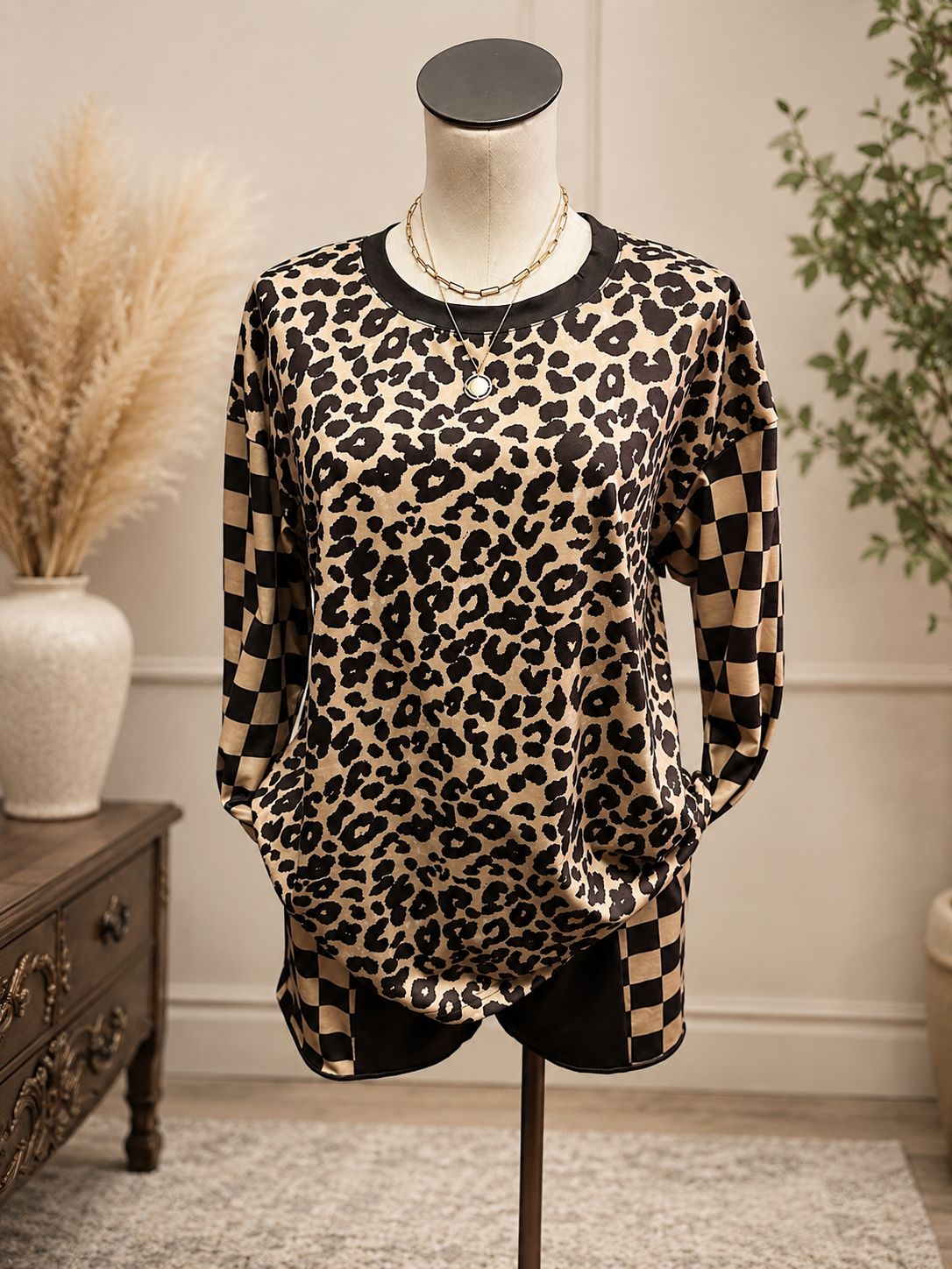 Southern Stitch Wild Luxe Lounge Set
