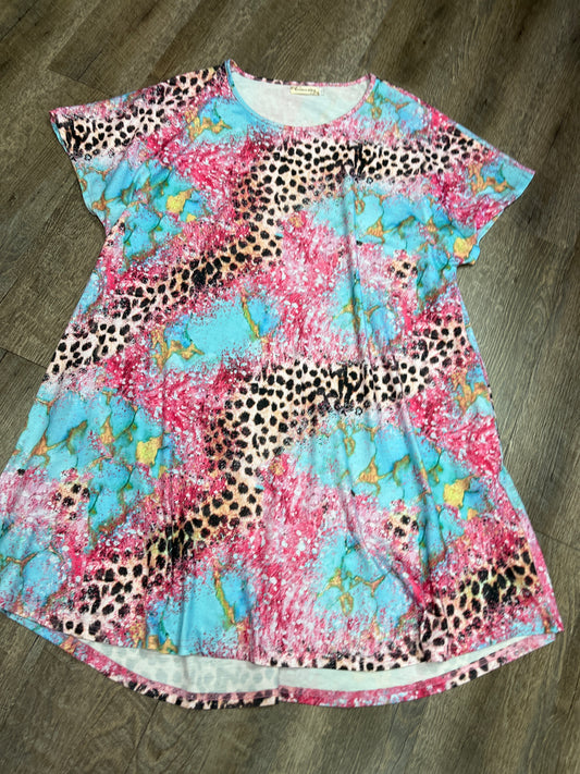Multi Print Dress