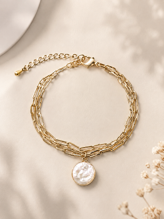 Pearl Triple Chain