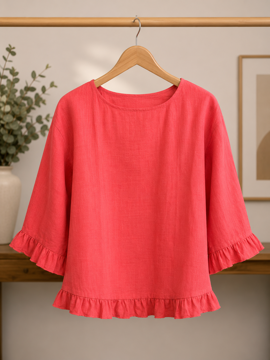 Cotton Short Sleeve Shirt