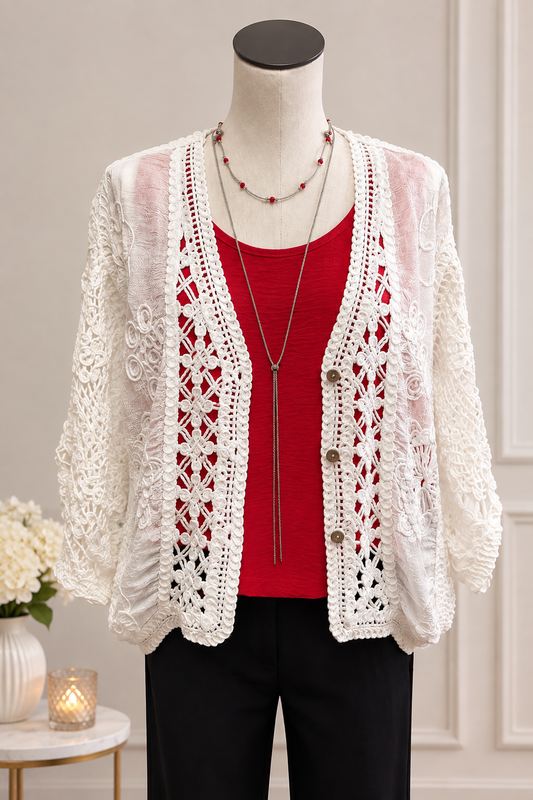 Heimish Crochet Shrug