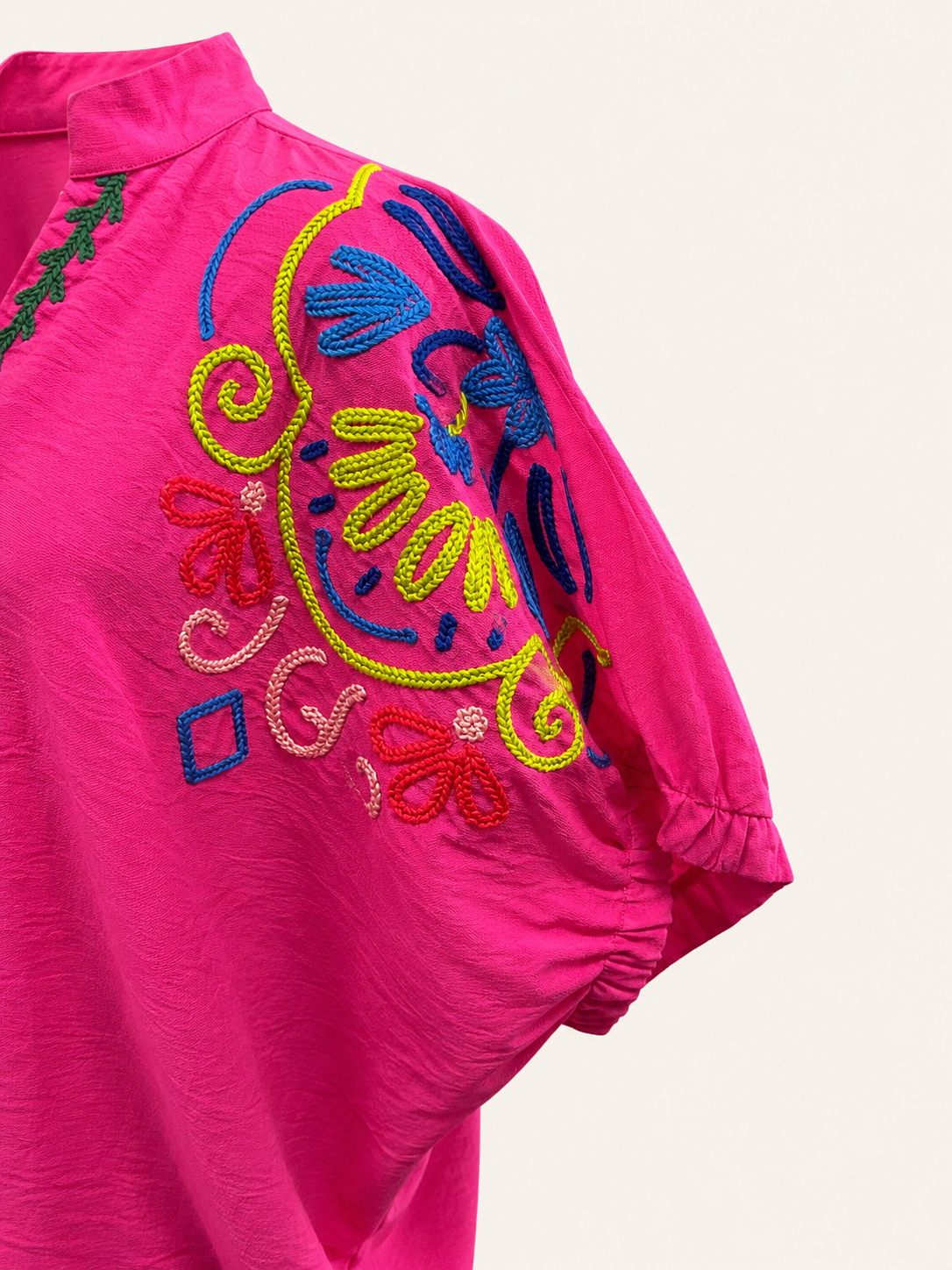 Fuchsia Bloom Top