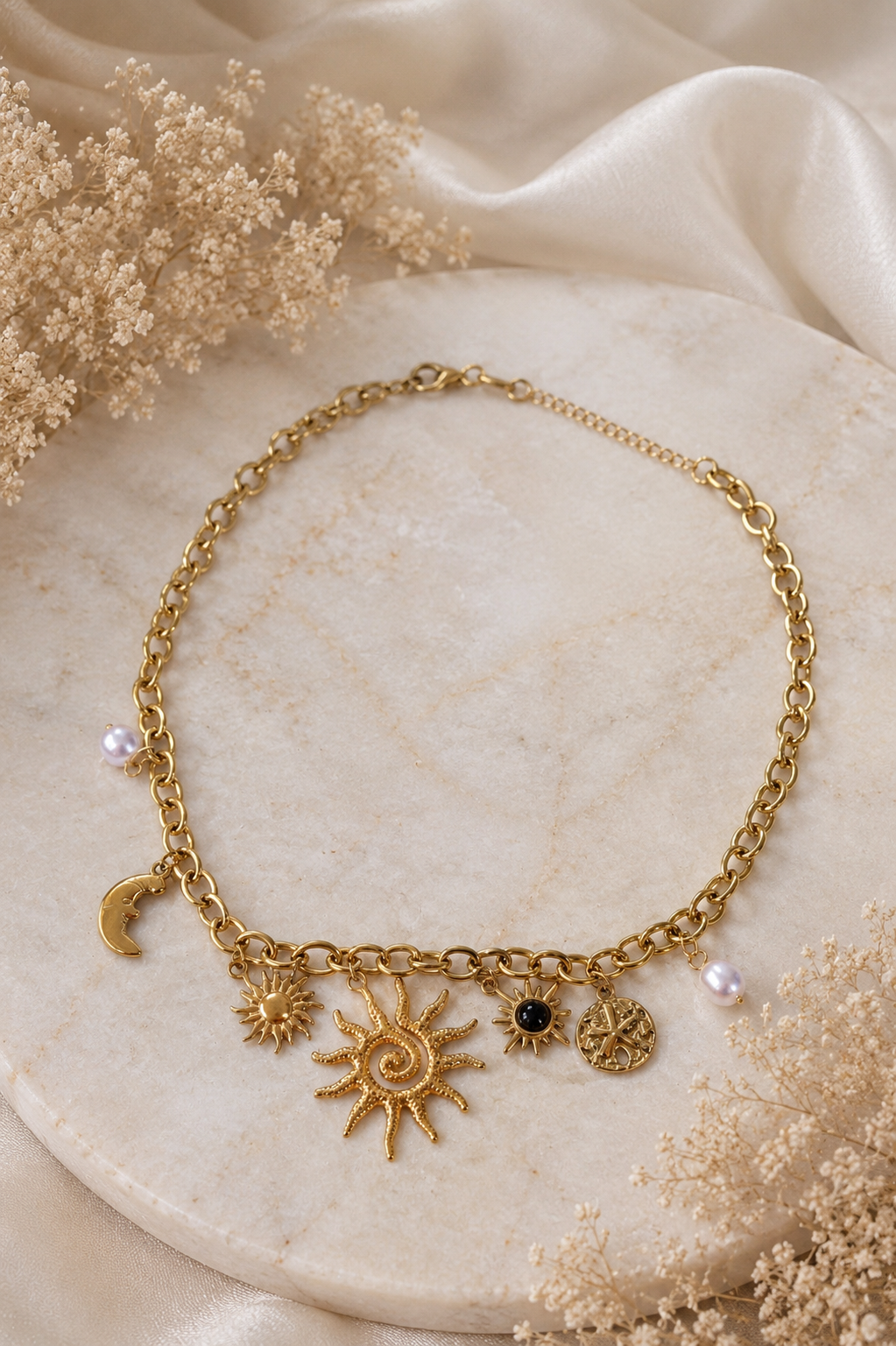 The Solstice Charm Necklace