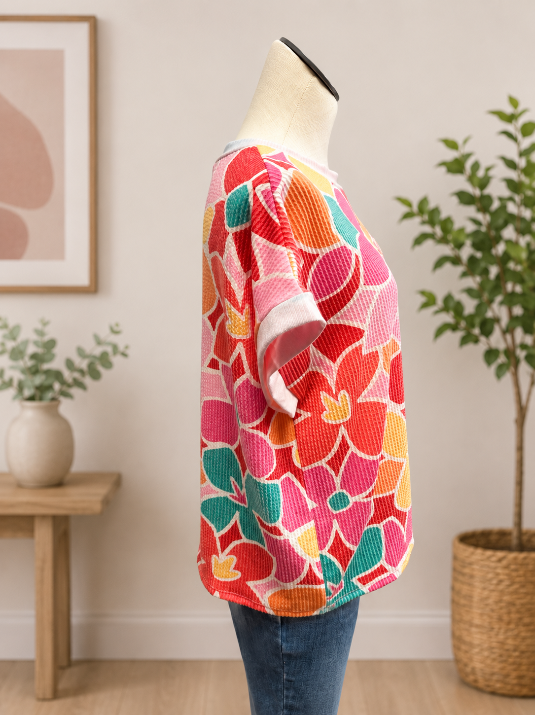 Floral Breeze Dolman Top