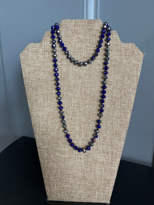 Bi-Colored Beads Grizzly Blue/Grey