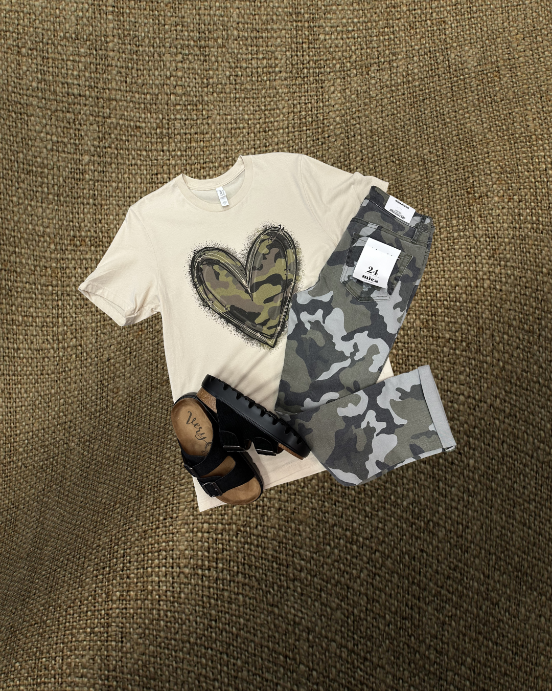 Hearts of Camo T-Shirt