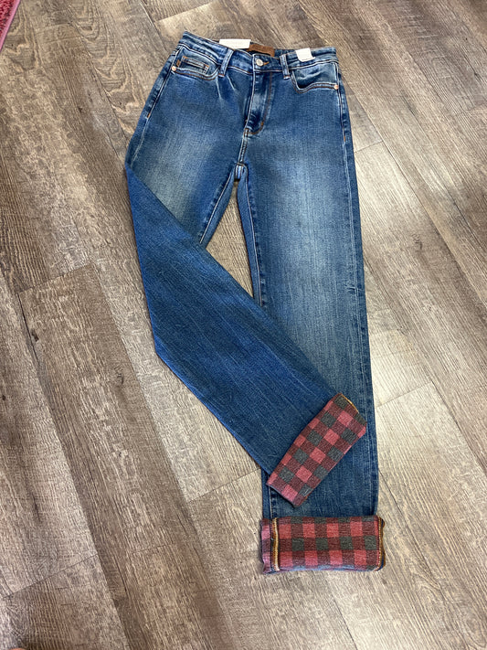 Plaid Print Cuff