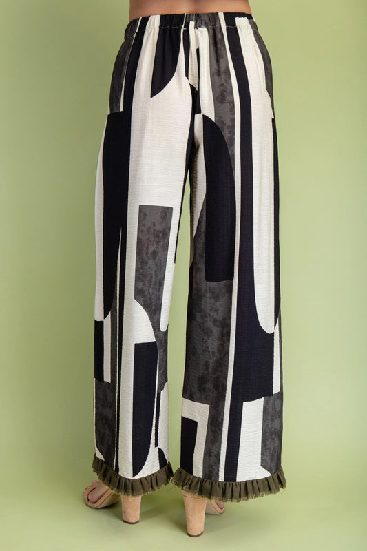 Ric-Rac Olive Tassel