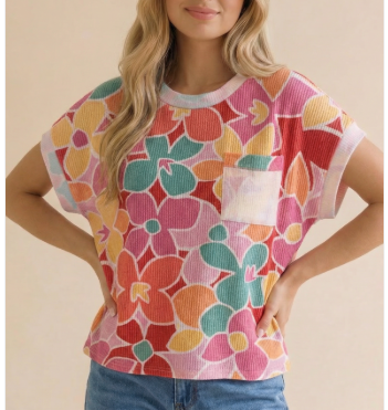 Floral Breeze Dolman Top