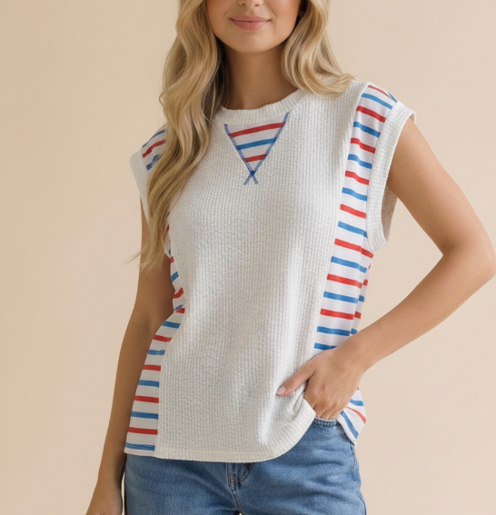 Striped Color Block