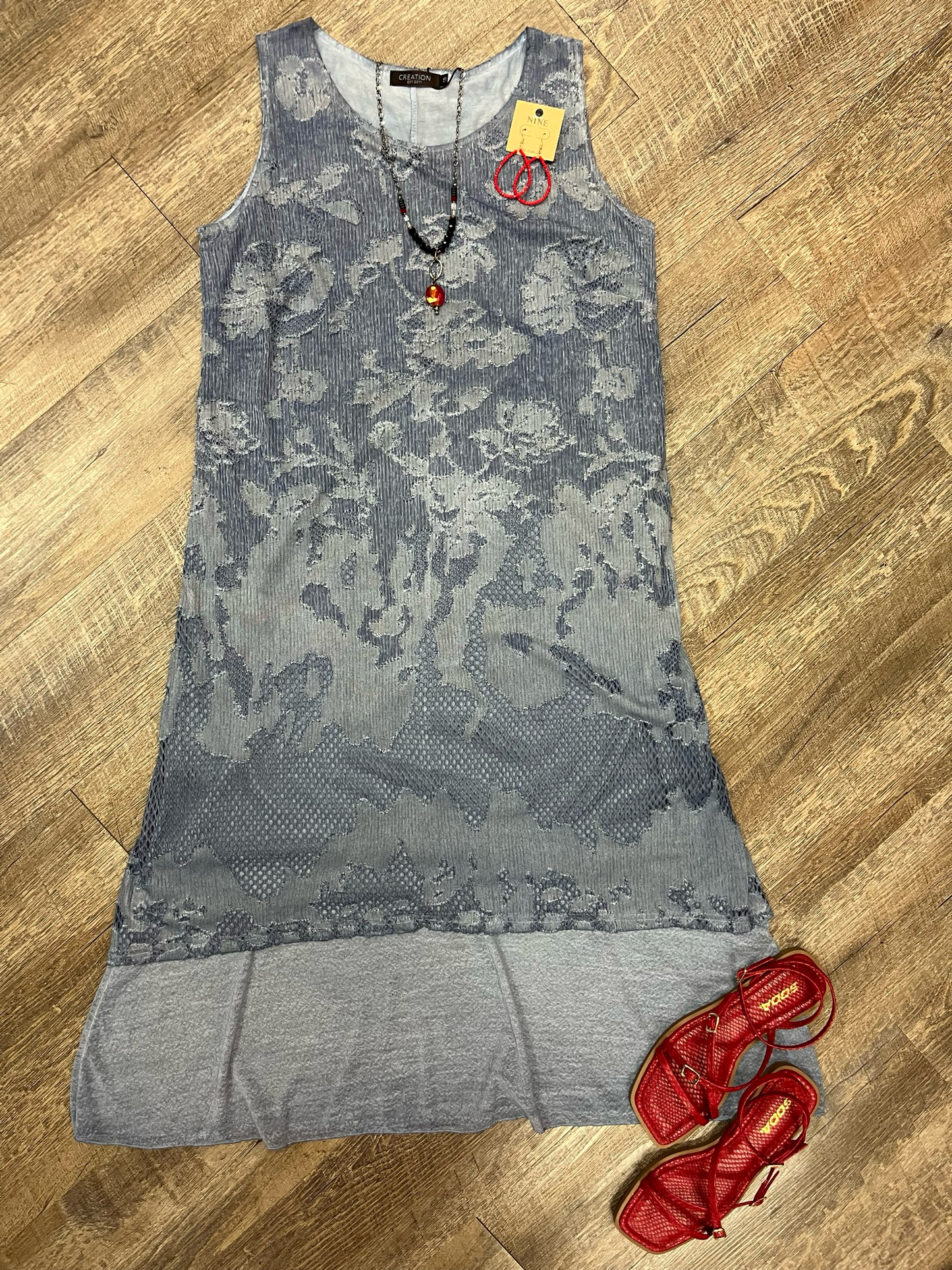 Netted Denim