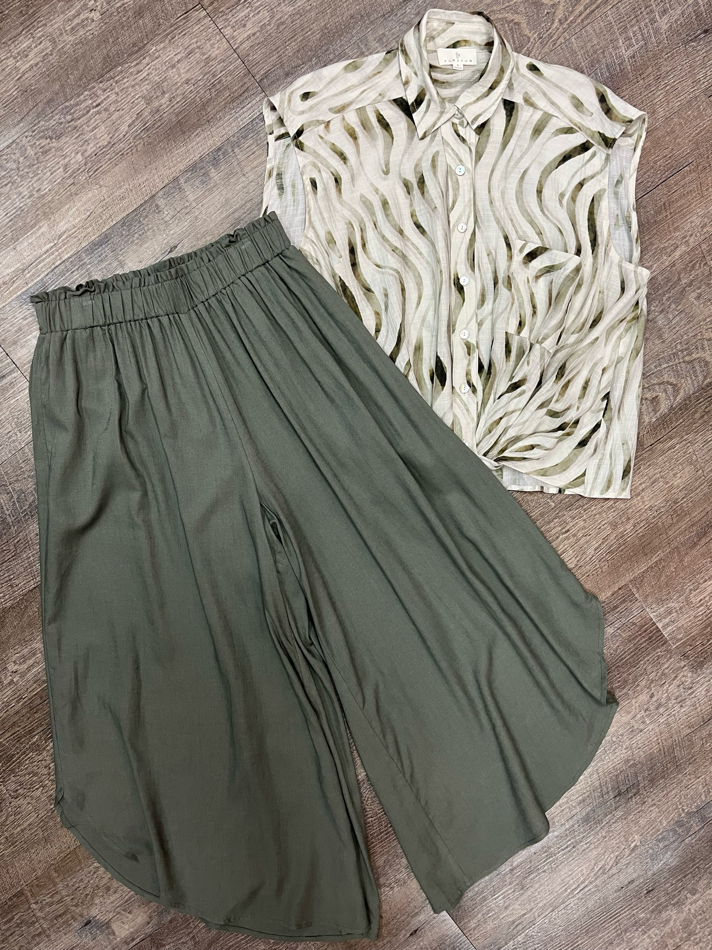 Linen Wide Leg