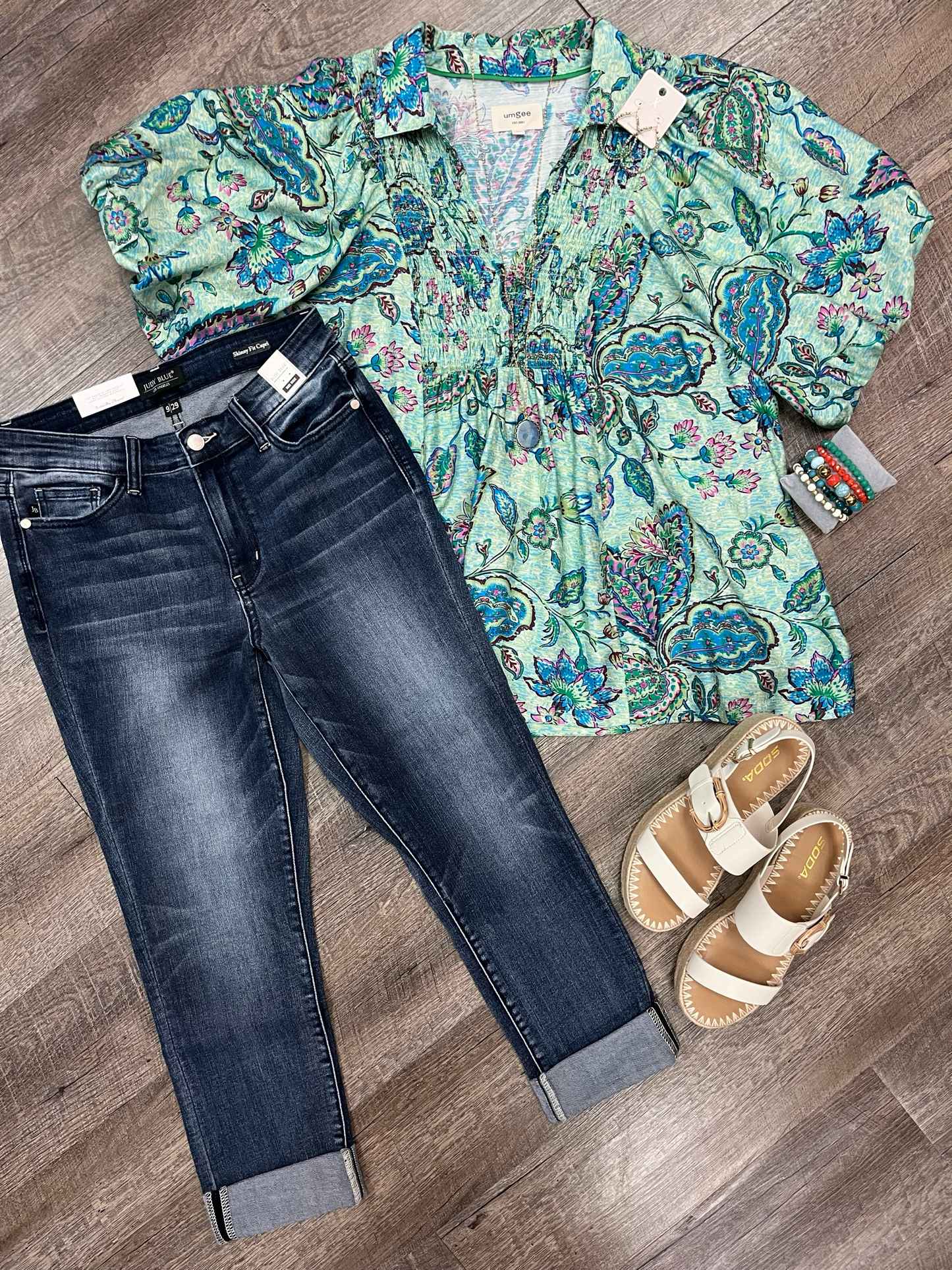Paisley Blue Mix