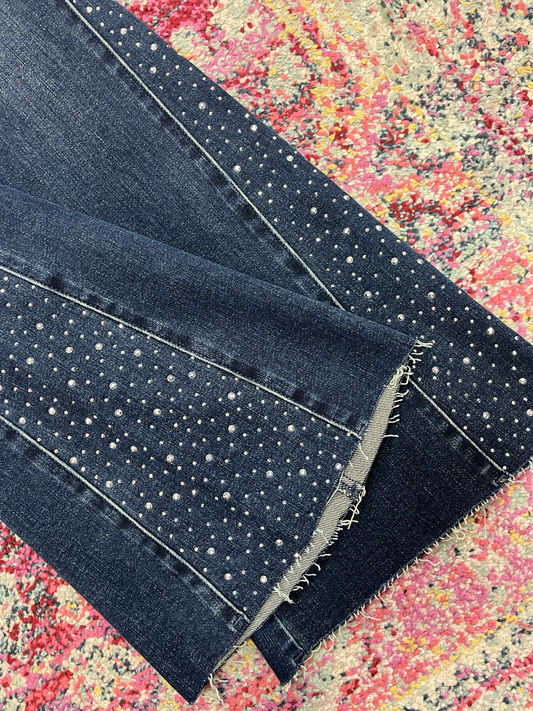 Rhinestone Denim