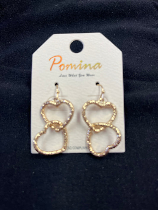 Gold Fashion Earrings
