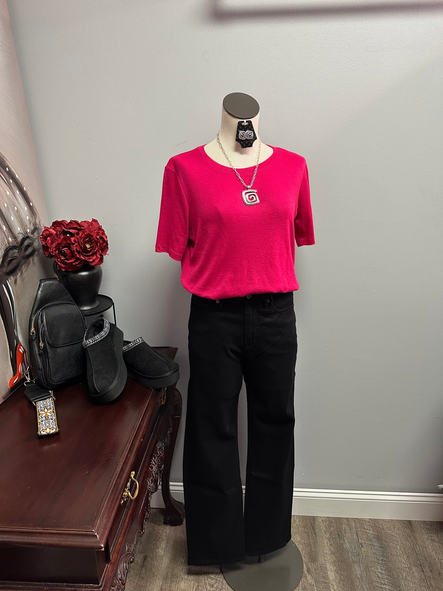 Knit & Go Tee
