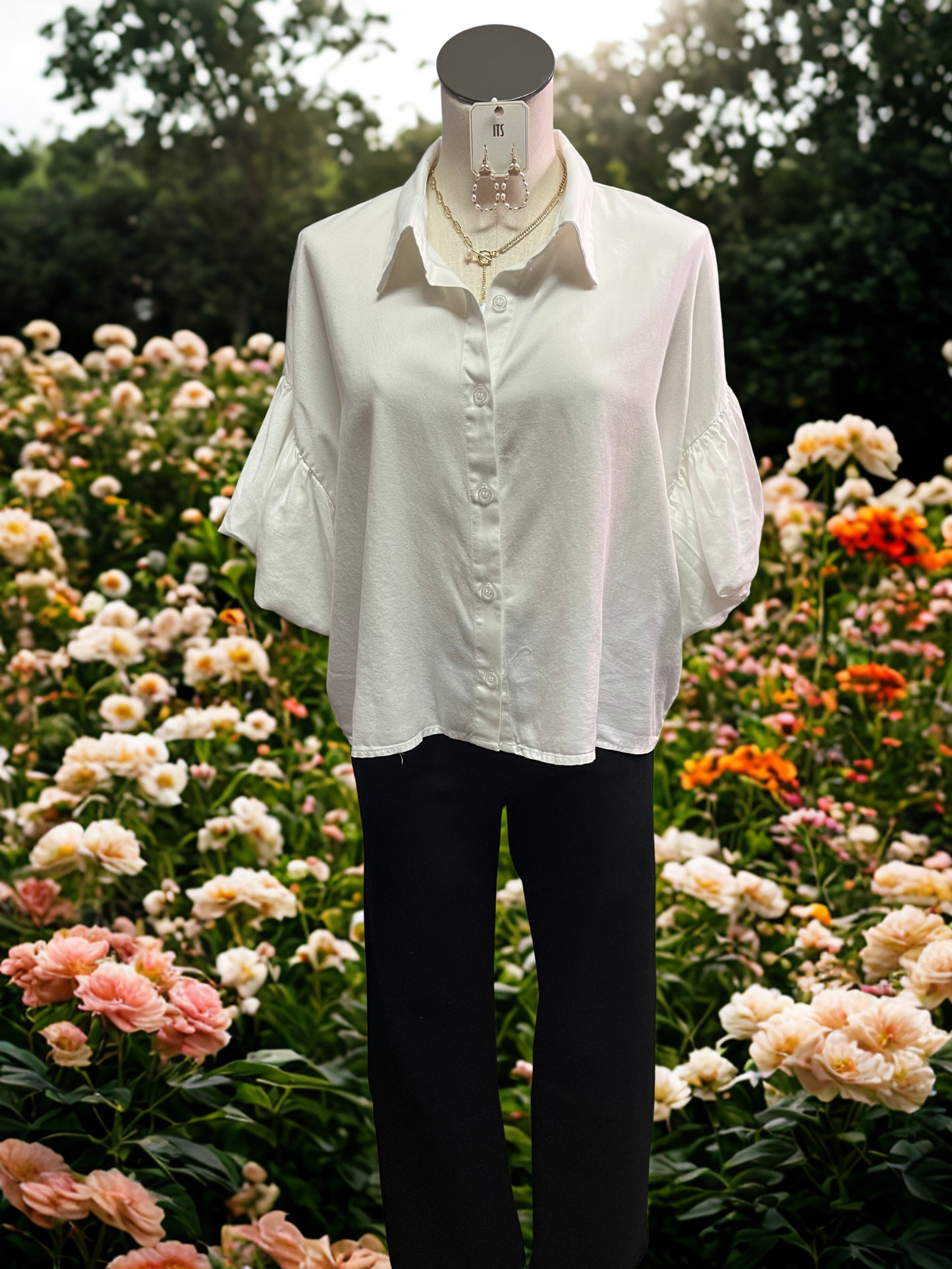 Poplin White