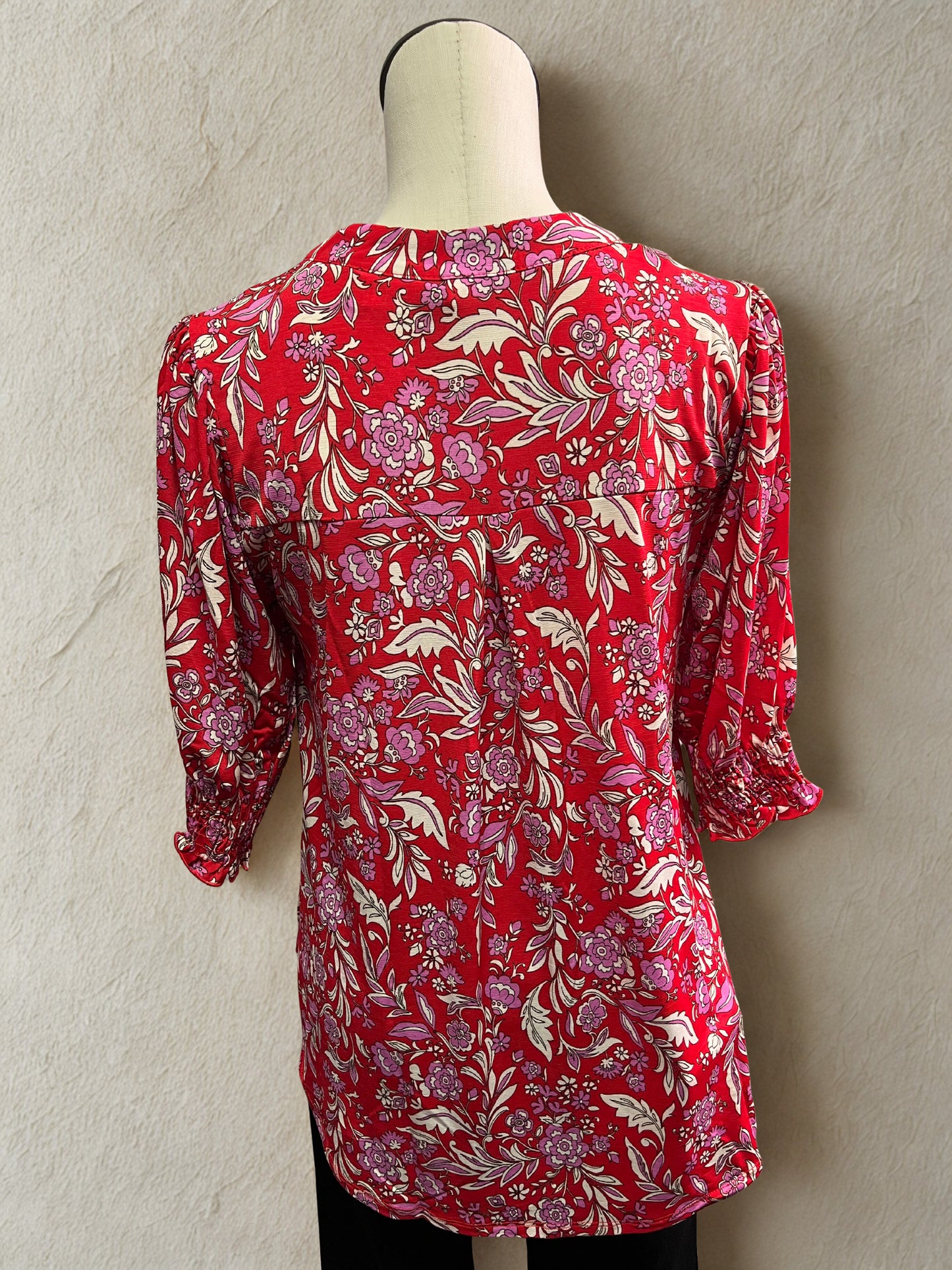 Smocked Red