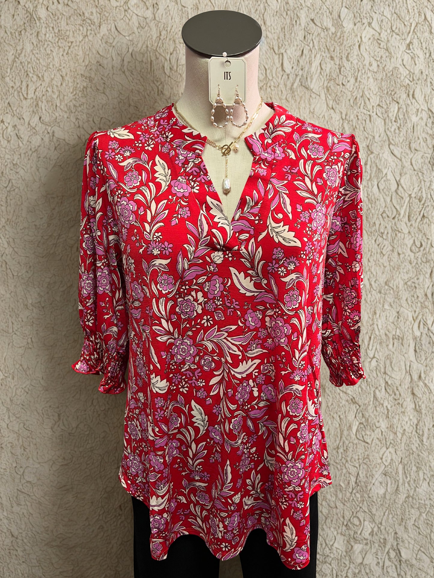 Smocked Red