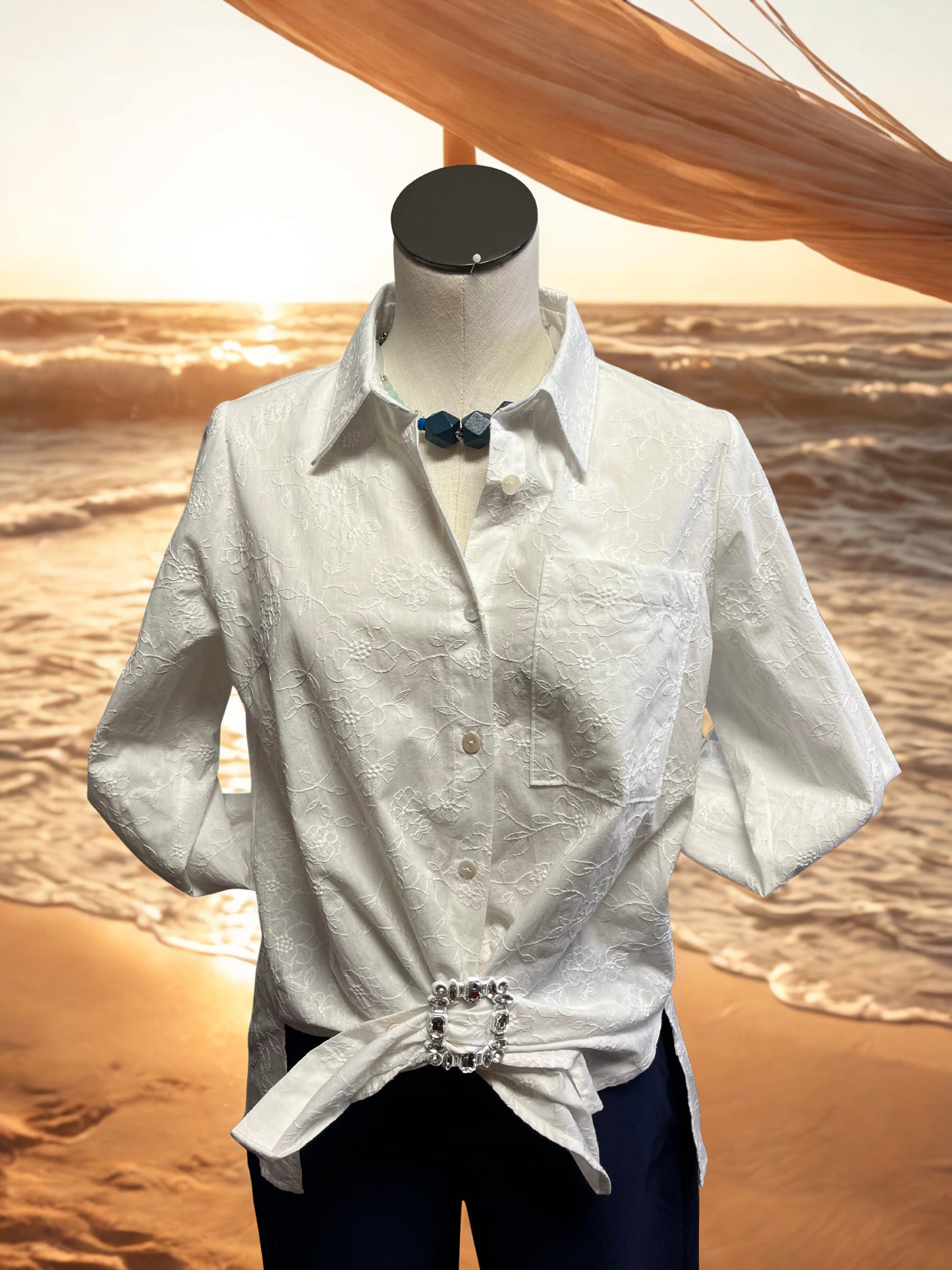 Soft Stitch Button Down