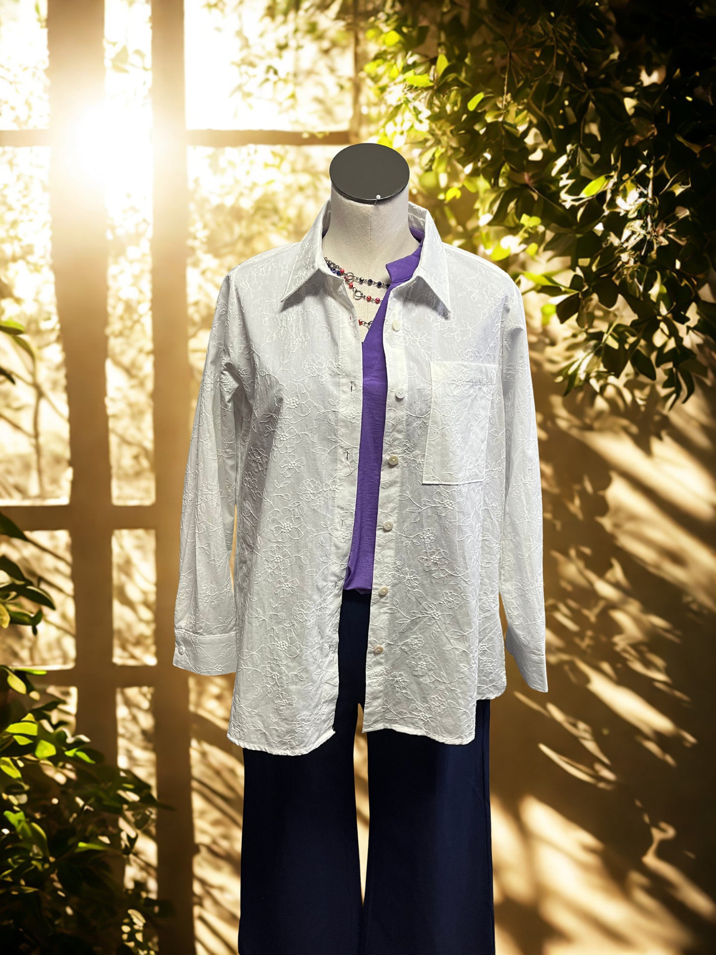 Soft Stitch Button Down