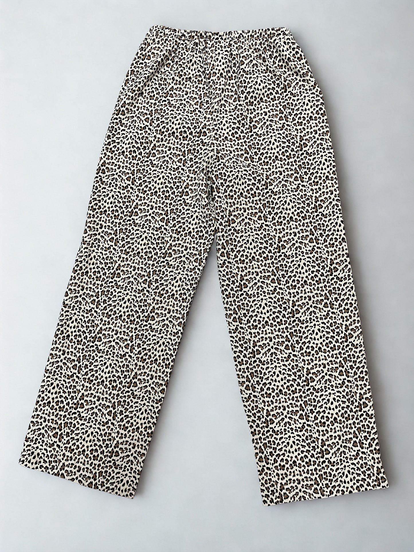 Beige Leopard Pants
