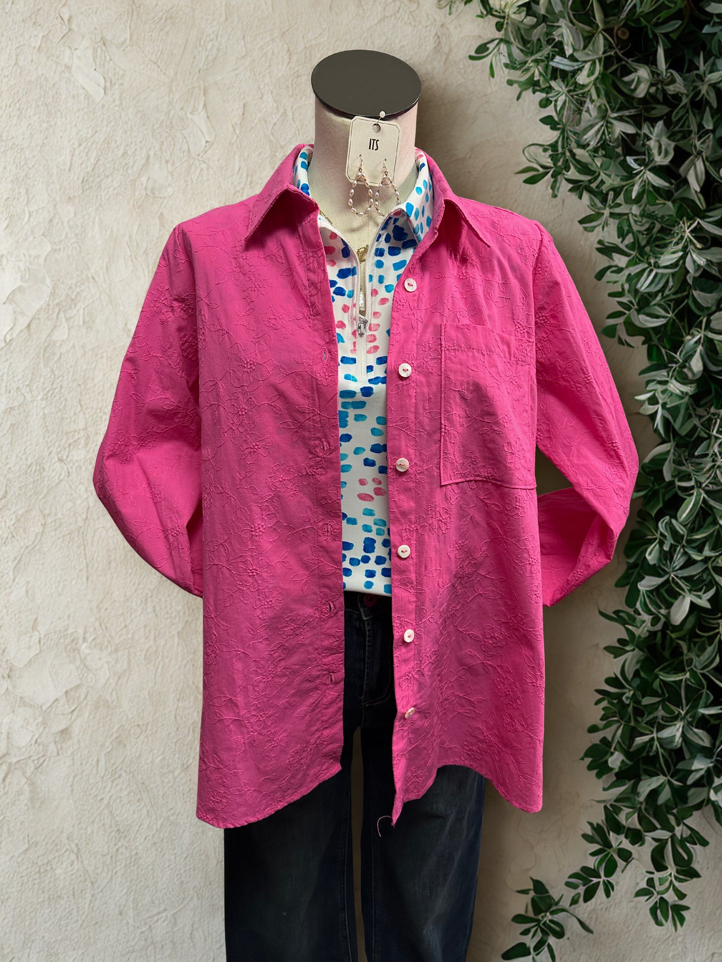 Soft Stitch Button Down