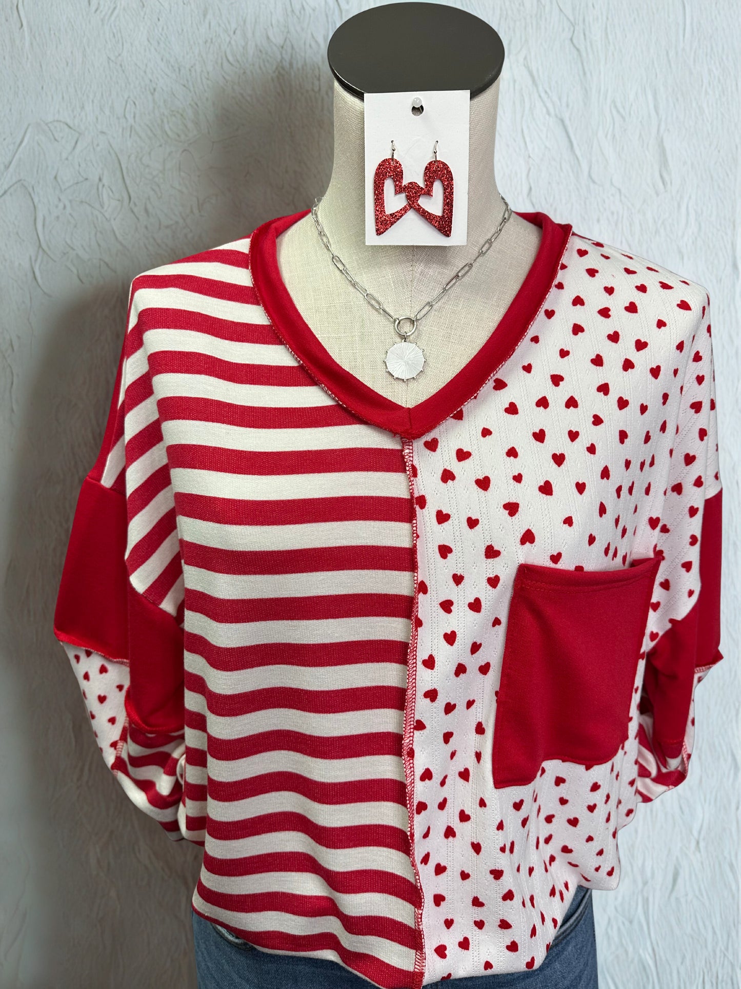 Striped Hearts
